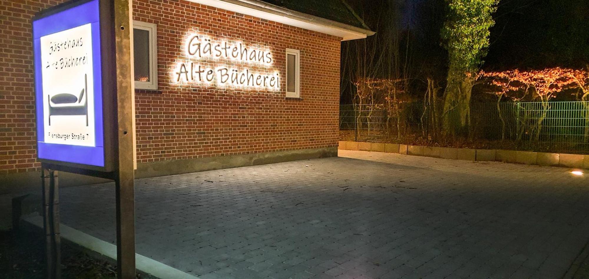 Ferienapartment Alte Buecherei Mittelangeln Dış mekan fotoğraf