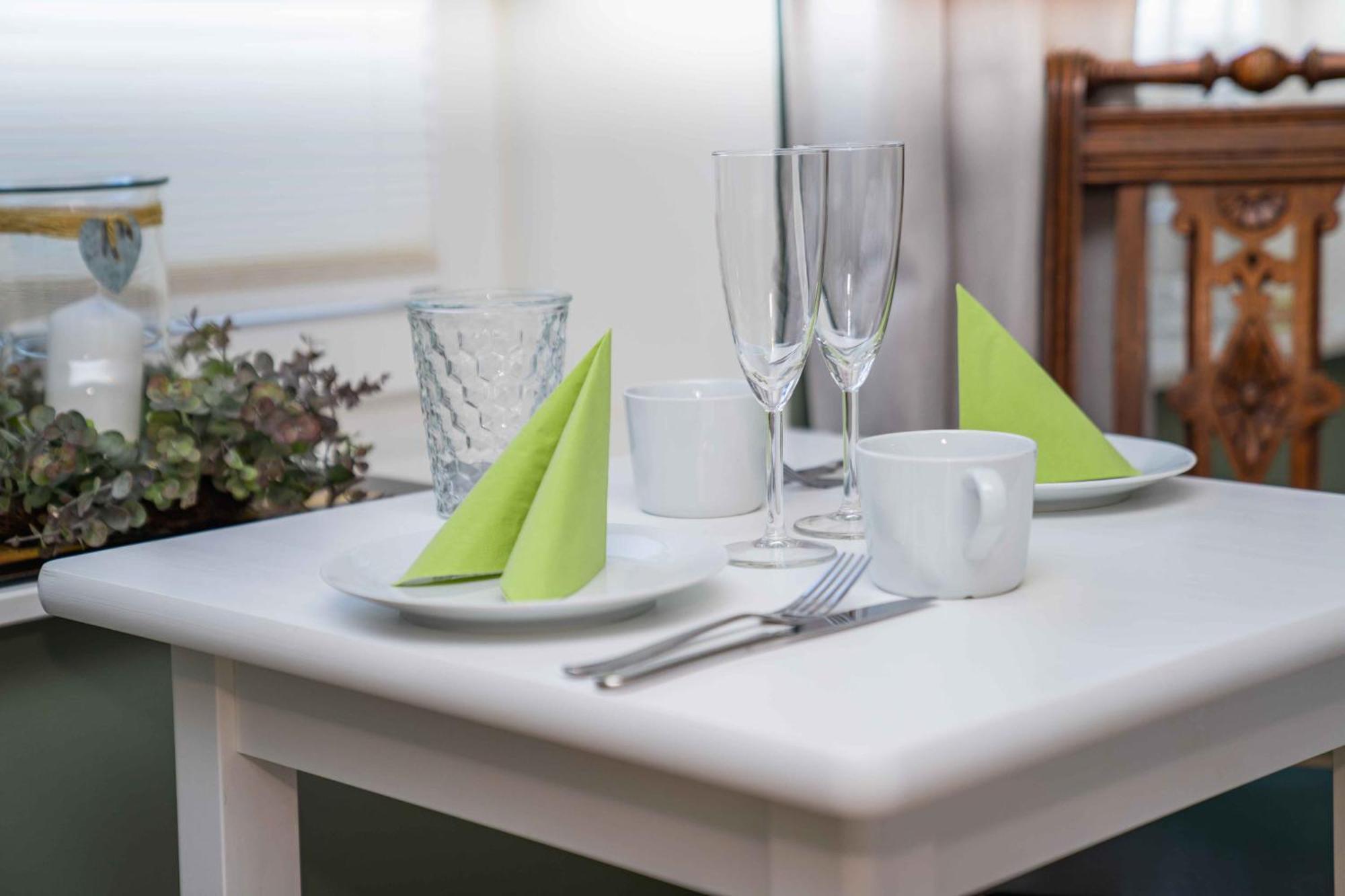Ferienapartment Alte Buecherei Mittelangeln Dış mekan fotoğraf